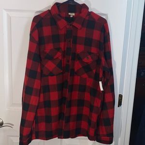 (🍎4 For $15)Open Trail Medium button down NWT